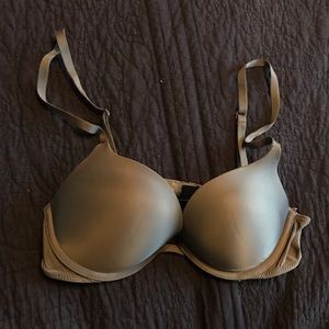 Dark grey push up bra